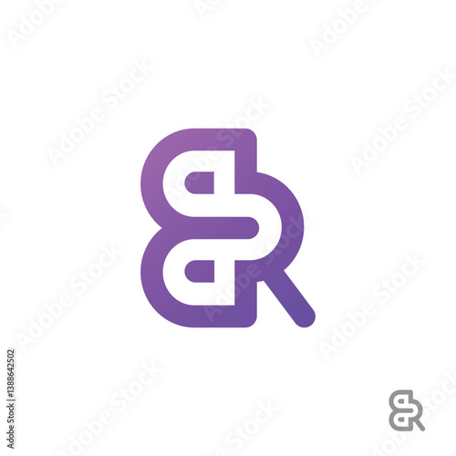 Free Download Letter rb or br logo template - GFXLoad