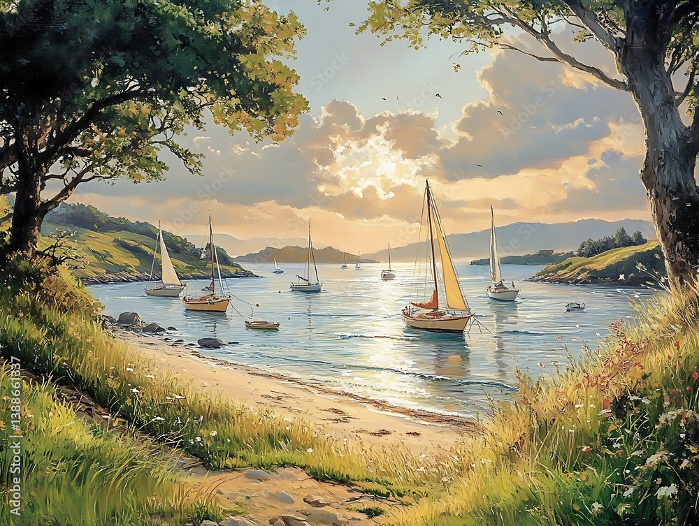 boats on the river