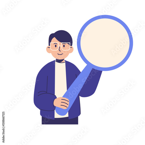 Job Hiring Cartoon Character