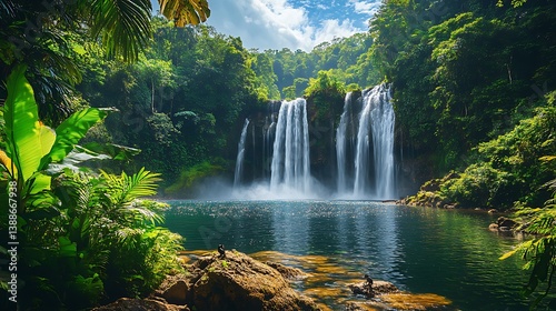 waterfall in the forest
