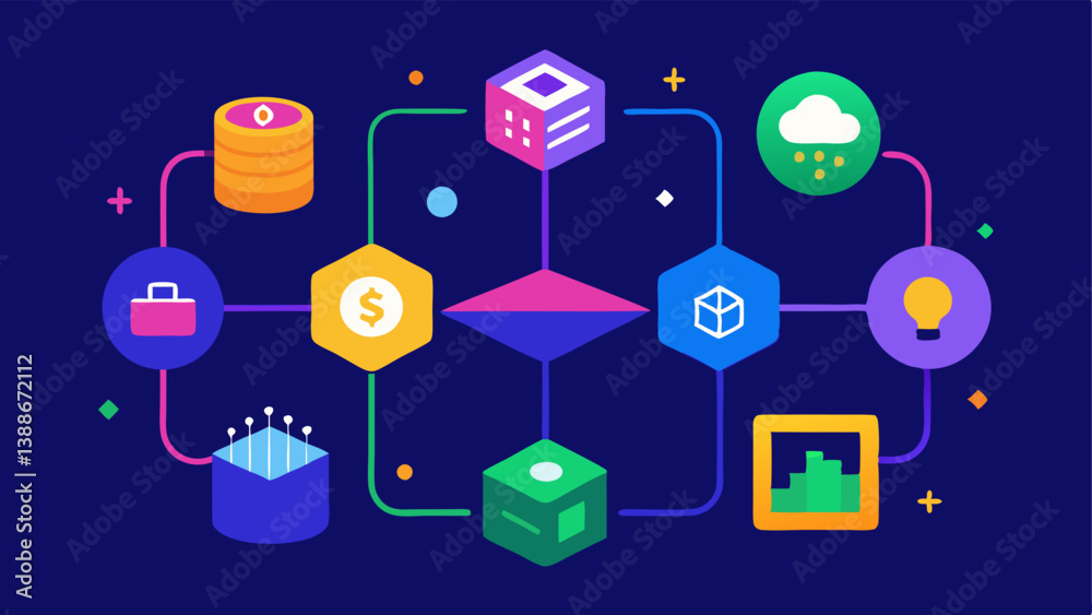 DeFi Ecosystem A colorful ecosystem showing various elements such as liquidity pools lending platforms and yield farms interconnecting with arrows illustrating the flow of money DeFi Ecosystem A colorful ecosystem showing various elements such as liquidity pools lending platforms and yield farms interconnecting with arrows illustrating the flow of money