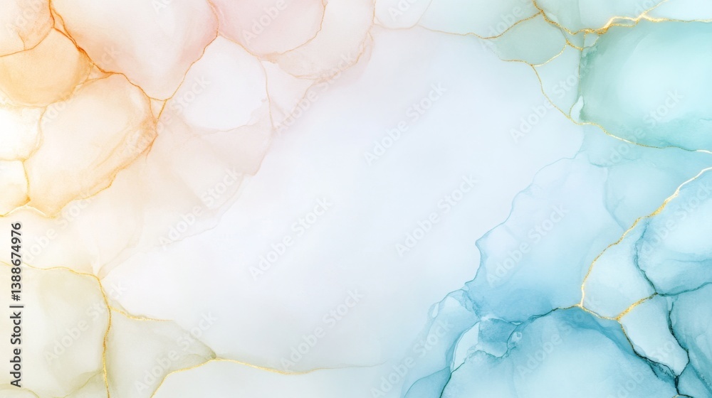 Soft Pastel Abstract Background with Watercolor Paint Effect Soft Pastel Abstract Background with Watercolor Paint Effect