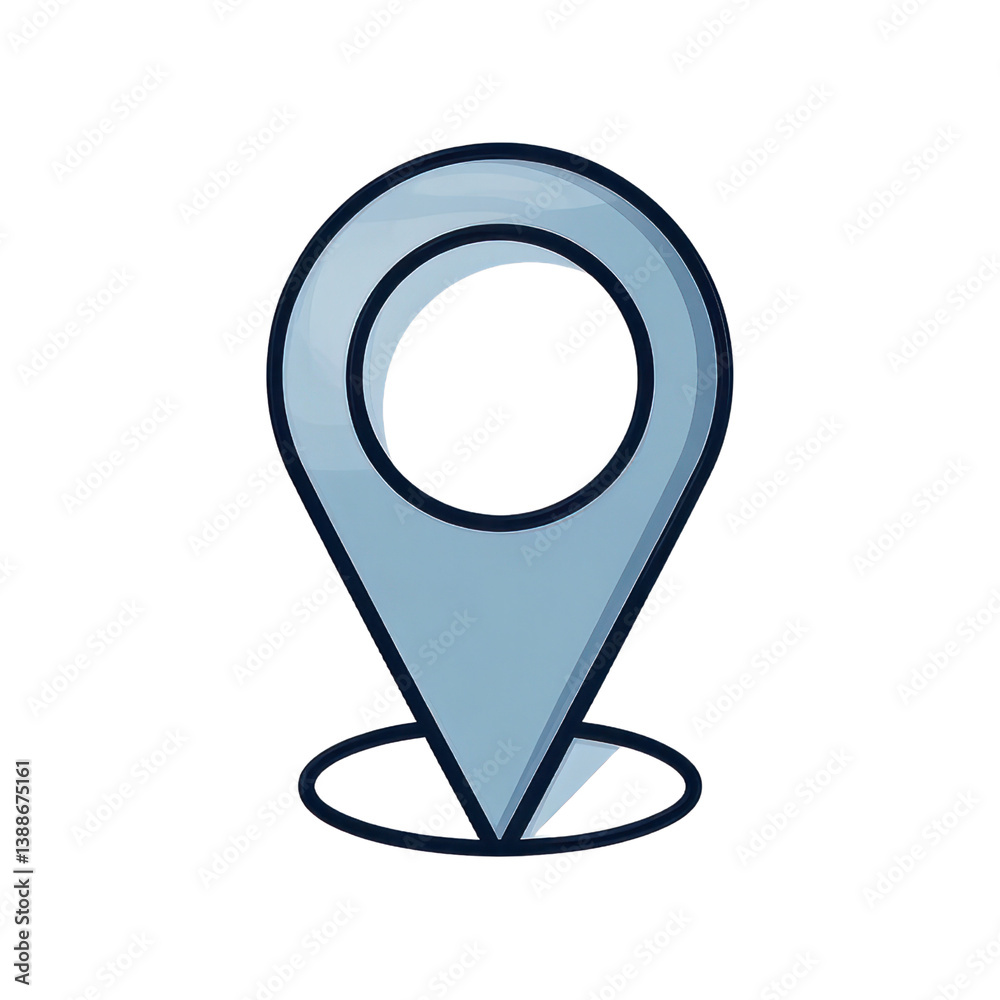Icon Marker Or Route Position Navigator Sign And Travel Navigation Pin Road Map Pointer Symbol Isolated On Transparent Background, Generative AI Icon Marker Or Route Position Navigator Sign And Travel Navigation Pin Road Map Pointer Symbol Isolated On Transparent Background, Generative AI