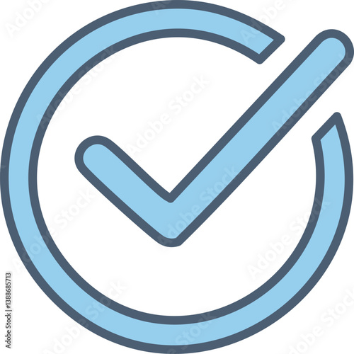 Obraz na płótnie Checkmark icon. Checkmark vector set. Checked check box sign. Approved symbol. w salonie