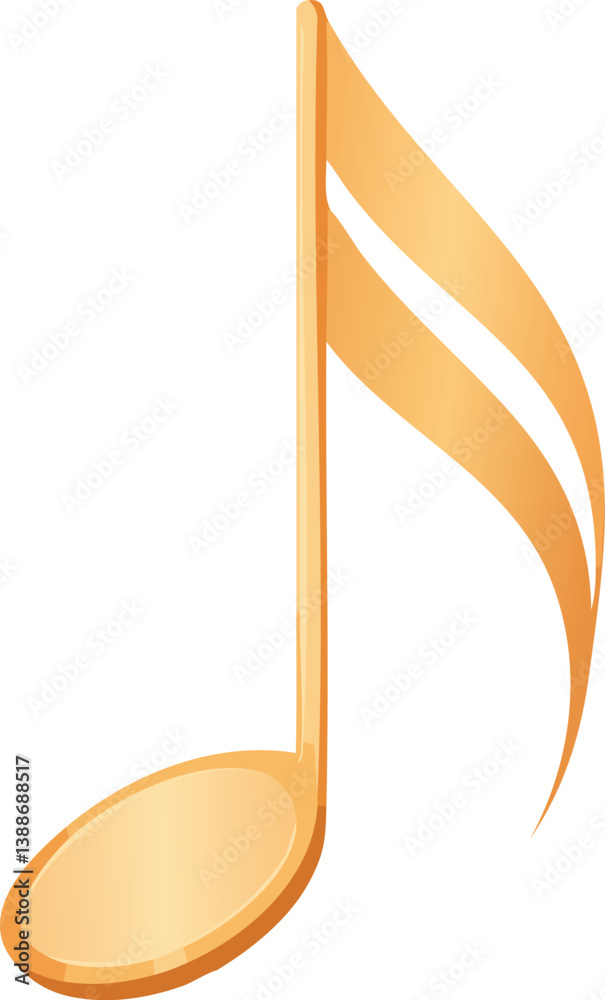 Music icon vector. note music icon vector