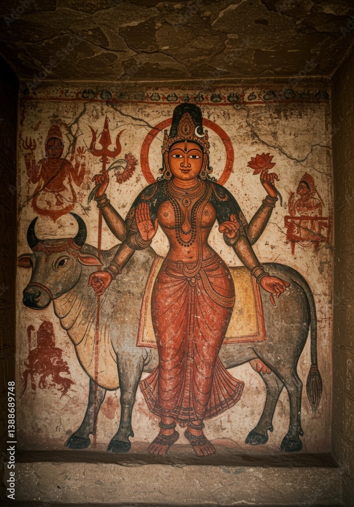Fototapeta premium Hindu Indian Goddess 