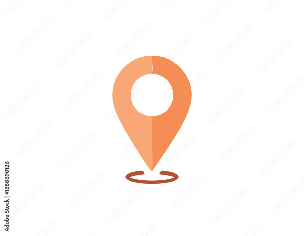 Location map pin icons set. Modern map marker collection. Pinpoint. Location pin icon