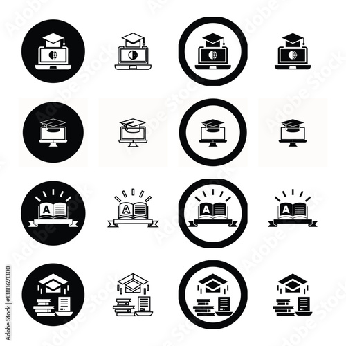 Degree and icons all are set box