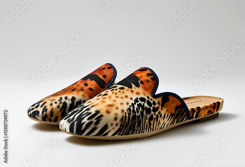 safari camouflage sneakers photo