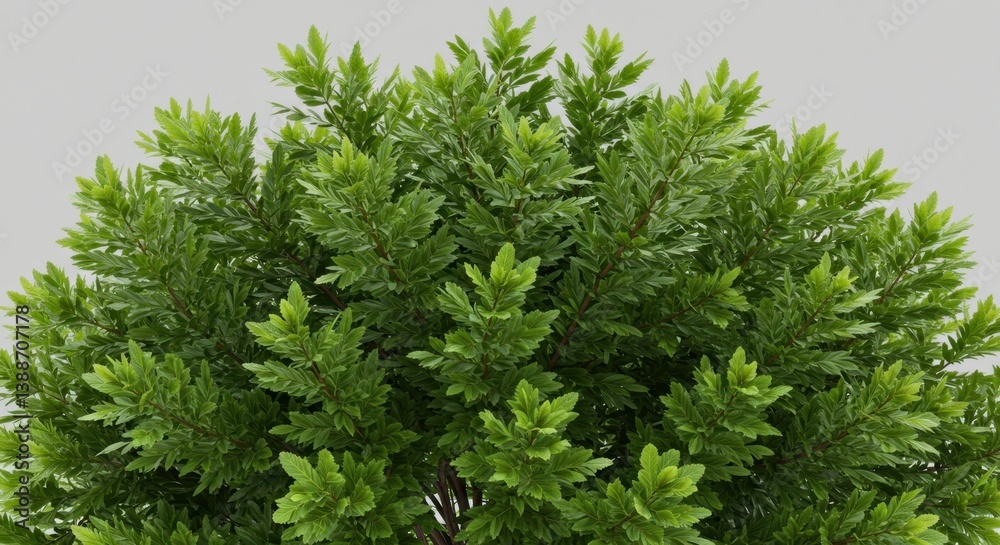 Lush Green Foliage: Detailed Close-up of Vibrant Leaves and Branches Lush Green Foliage: Detailed Close-up of Vibrant Leaves and Branches