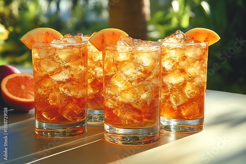 Iced Tea Cocktails Outdoor photo