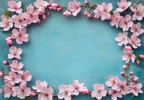 Spring blossoms frame (1)