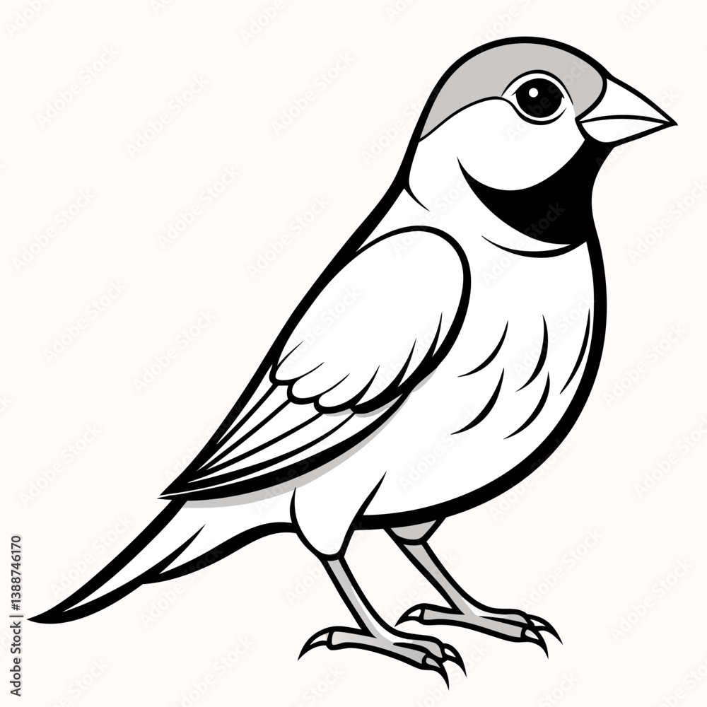 Obraz premium bird on a branch