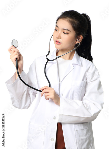 young woman doctor