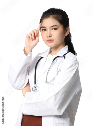 young woman doctor