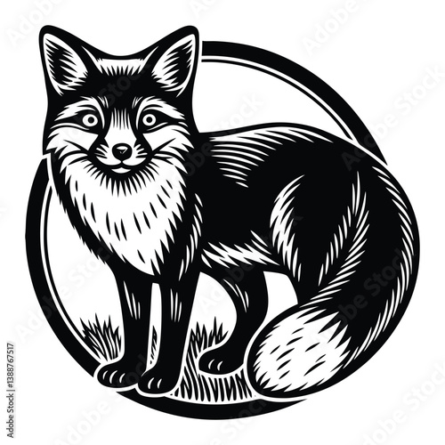 vector illustration of a cat