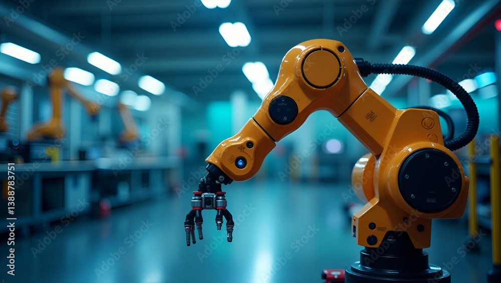 Innovative Autonomous Robotic Arms: Precision Mechanical Automation with Advanced Sensors and Digital Control for Robust Industrial Robotics - High Quality Stock Imagery Available Innovative Autonomous Robotic Arms: Precision Mechanical Automation with Advanced Sensors and Digital Control for Robust Industrial Robotics - High Quality Stock Imagery Available