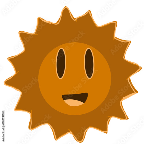 sun cartoon illustration
