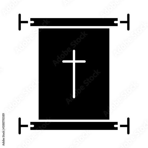scroll glyph icon