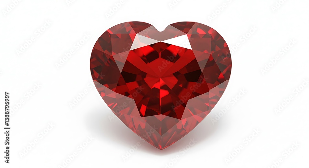 Heartfelt Ruby: Deep Red Gem, Sparkling Brilliance AI Generated Heartfelt Ruby: Deep Red Gem, Sparkling Brilliance AI Generated