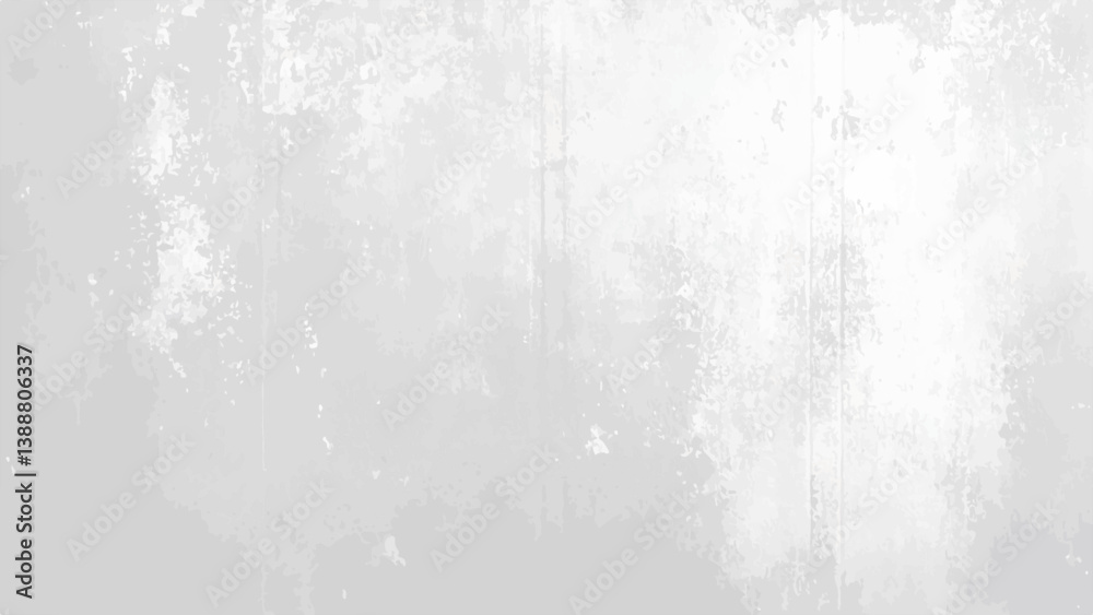 Obraz premium Abstract grunge gray and white distressed texture background white wall texture.