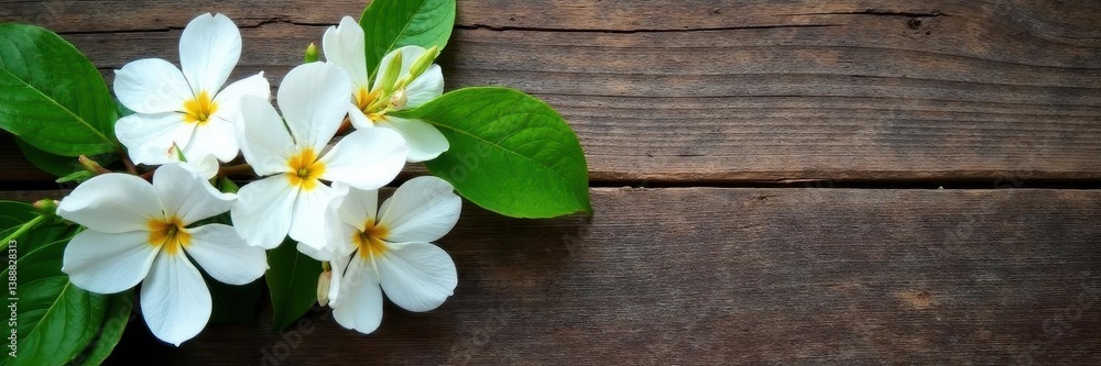 Delicate white blossoms clustered on rustic wood , nature, white flowers Delicate white blossoms clustered on rustic wood , nature, white flowers