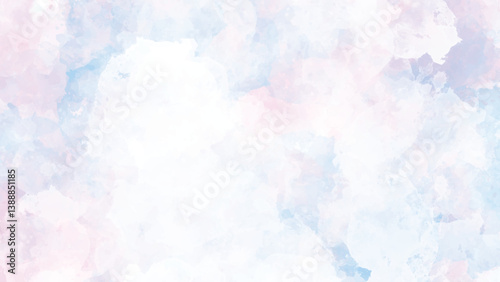 Abstract Fantasy smooth light sky-blue texture background.