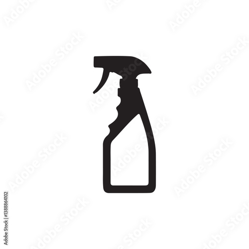 spray bottle vector