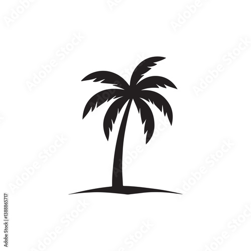 silhouette of palm trees