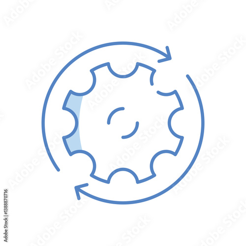 Process Vector icon
