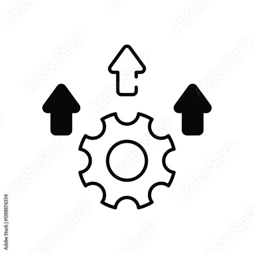 Productivity  Vector icon