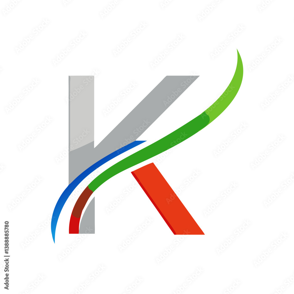 abstract arrows background, Creative Letter K Logo Vector Colorful Abstract Modern Design abstract arrows background, Creative Letter K Logo Vector Colorful Abstract Modern Design