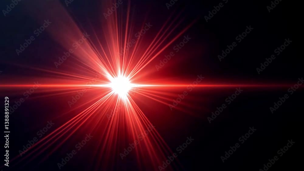 Abstract red starburst on a dark background Abstract red starburst on a dark background