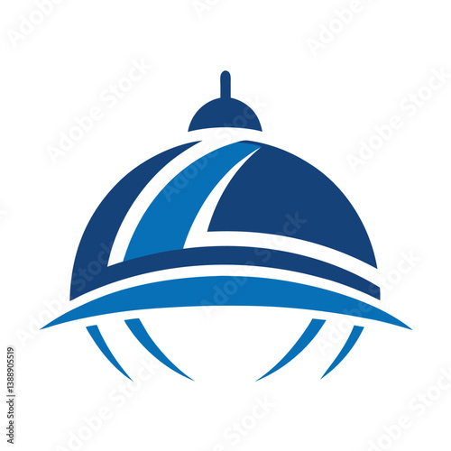 dome logo design vector illustration