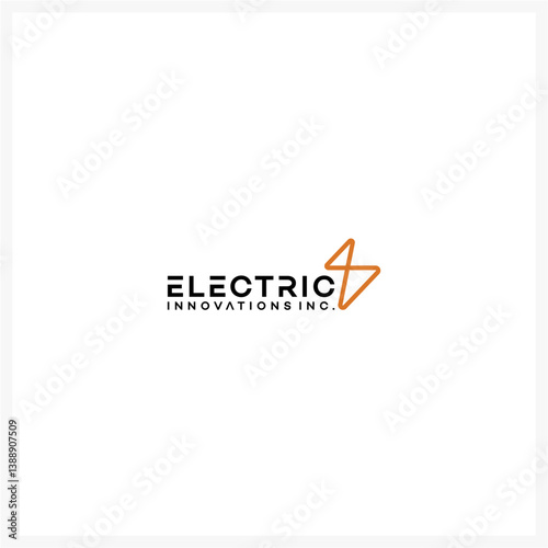 Modern Electric Innovation Logo Design Concept