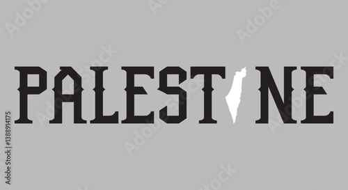 Palestine national flag vector illustration. Perfect for website design, app icons, logos, and UI elements. Palestinian official national flag.