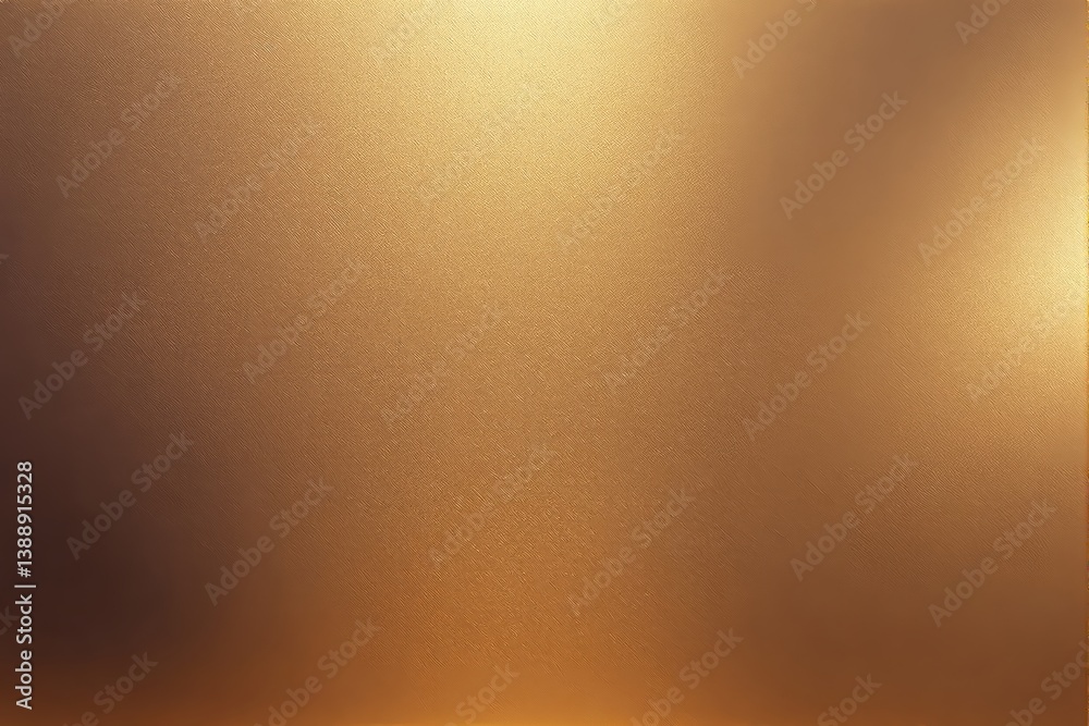 Luxurious golden background with metallic texture and soft light effect.