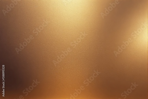 Obraz na płótnie Luxurious golden background with metallic texture and soft light effect. w salonie