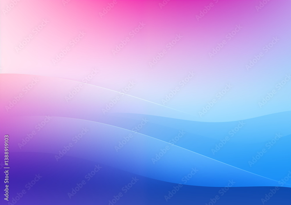 Gradient background with pink and blue hues and flowing wave like shapes in a soft focus style Gradient background with pink and blue hues and flowing wave like shapes in a soft focus style