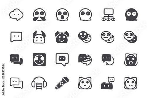 Discord icon set