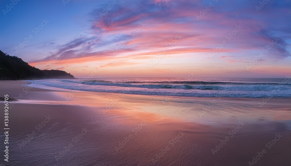 Fototapeta premium sunrise over the sea