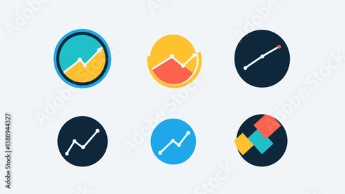 Flat UI Icon Collection for Analytics and Data Visualization, Data Insights, Graphical Representation, Trend Analysis, Multi-Color Symbol Set for Business and Technology Free Download Flat UI Icon Collection for Analytics and Data Visualization, Data Insights, Graphical Representation, Trend Analysis, Multi-Color Symbol Set for Business and Technology - GFXLoad