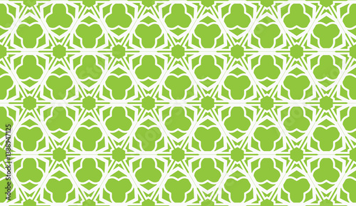 Vector illustration. For your business, presentation, fashion print. Pattern with abstract illusion triangles. Light green color.