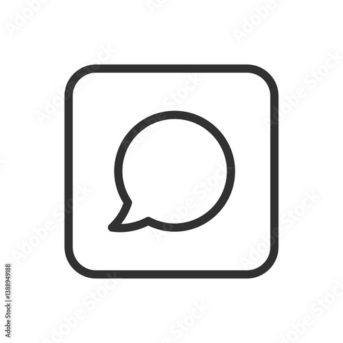 Chat, Messages, Bubble – Modern Communication Icon Pack