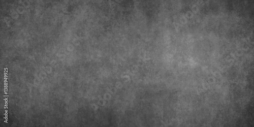 Abstract texture wall Dark black grunge concrete background. Panorama dark grey black slate background or texture. Vector black concrete texture. Stone wall background.	