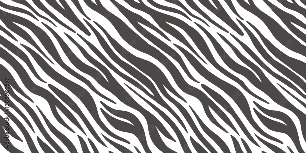 Zebra skin pattern trends. Animal fur. vector illustration. Zebra skin pattern trends. Animal fur. vector illustration.