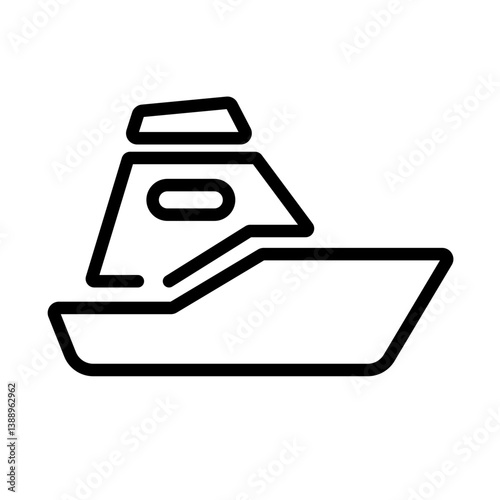 ship vector icon