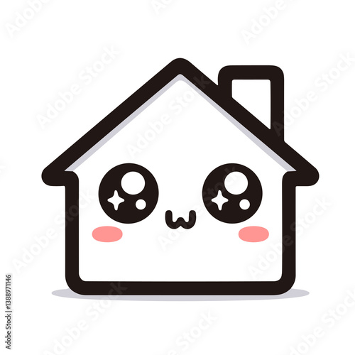 home icon on a white background