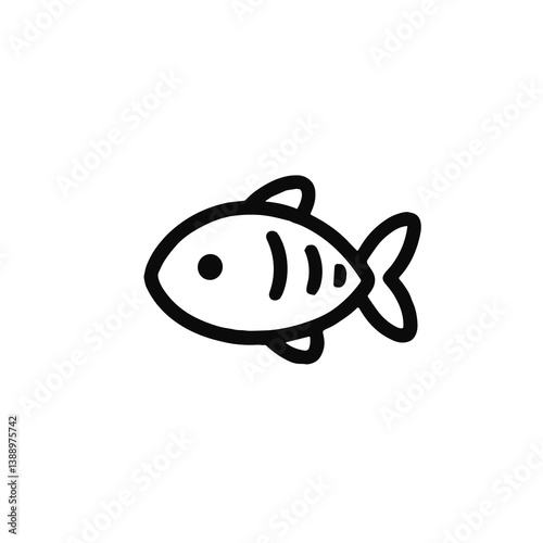vector illustration of fish