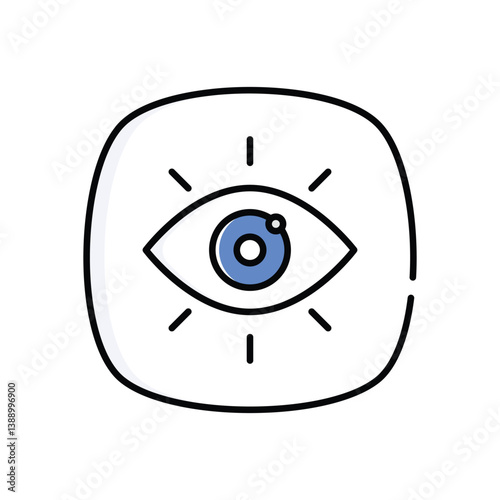 Self Awareness Vector icon